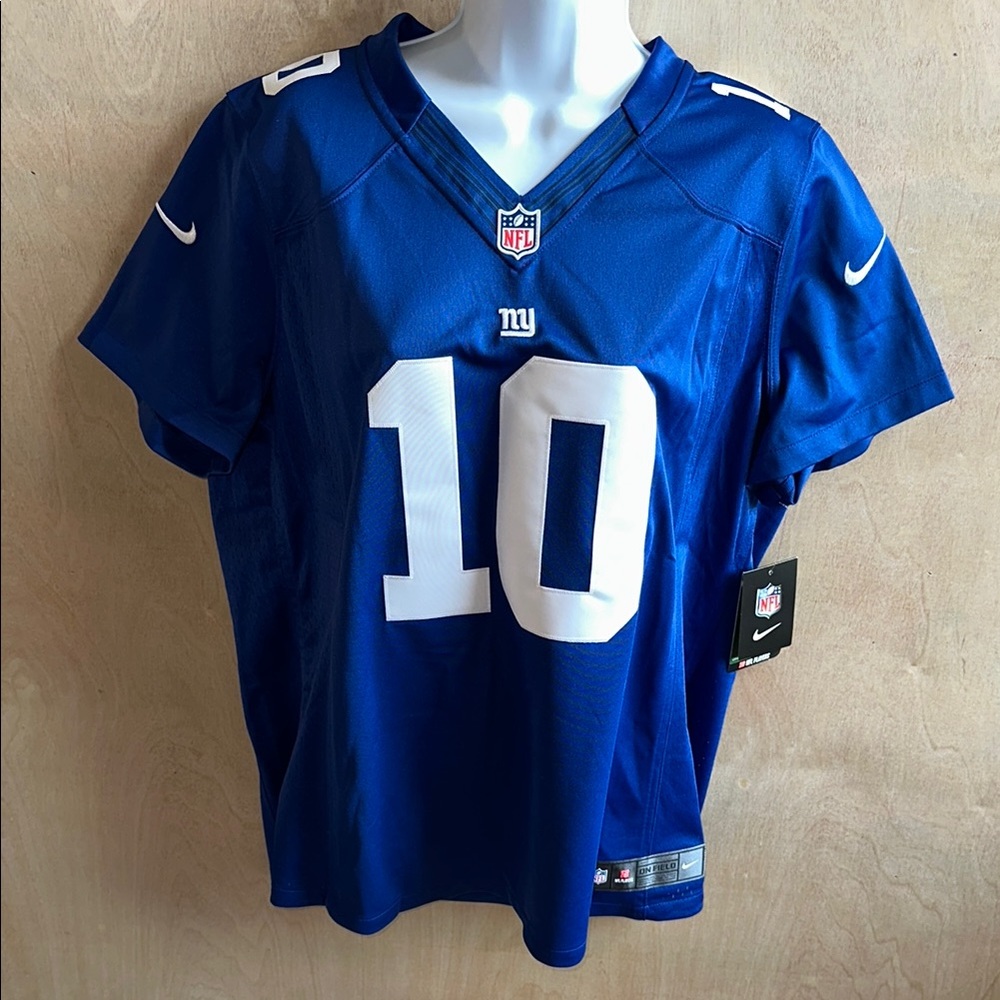 ***NWT***Nike Women's Giants Fully Embroidered #10 Eli Manning NFL Jersey